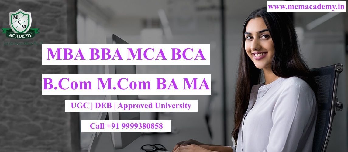 Fast Track Degree BA MA BSC MBA B TECH MCA MCM Academy 2022