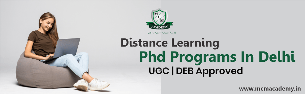phd in economics distance learning in india