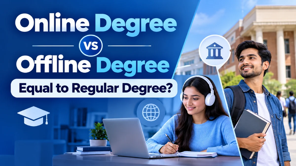 online degree vs offline degree