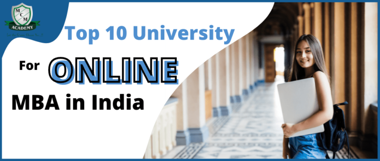 Top Online MBA colleges in India