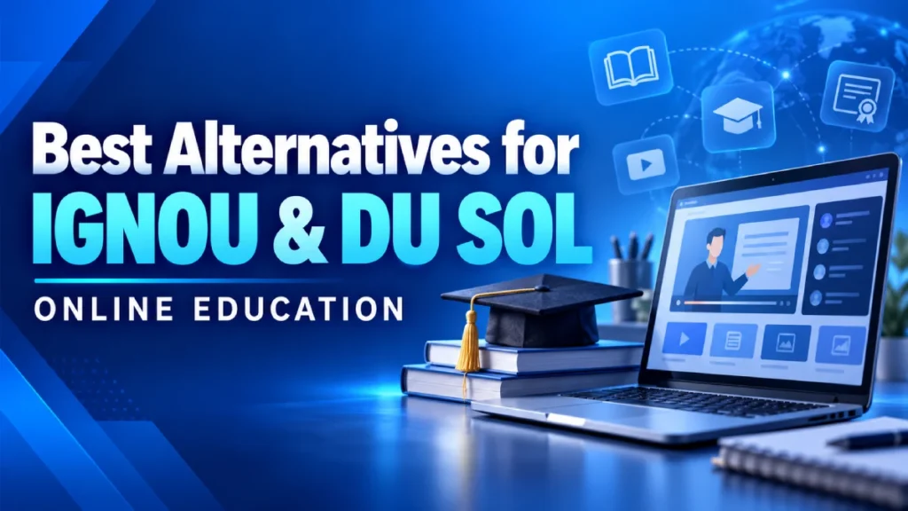 Best Alternatives for IGNOU & DU SOL – Online Education