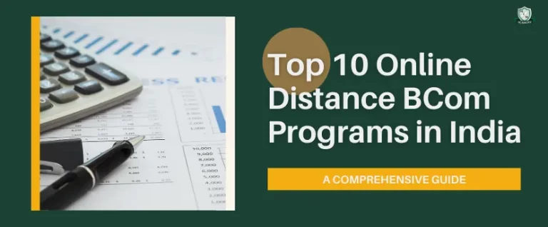Top B Com Distance Learning programs in India