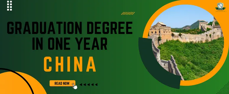 graduation degree in one year China