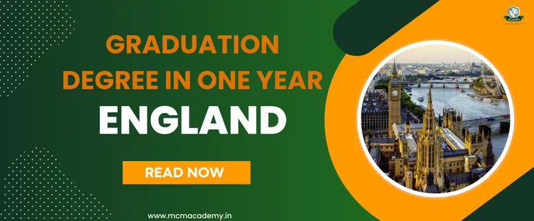 graduation degree in one year England