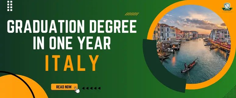 graduation degree in one year Italy
