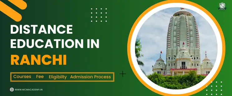 distance education in Ranchi