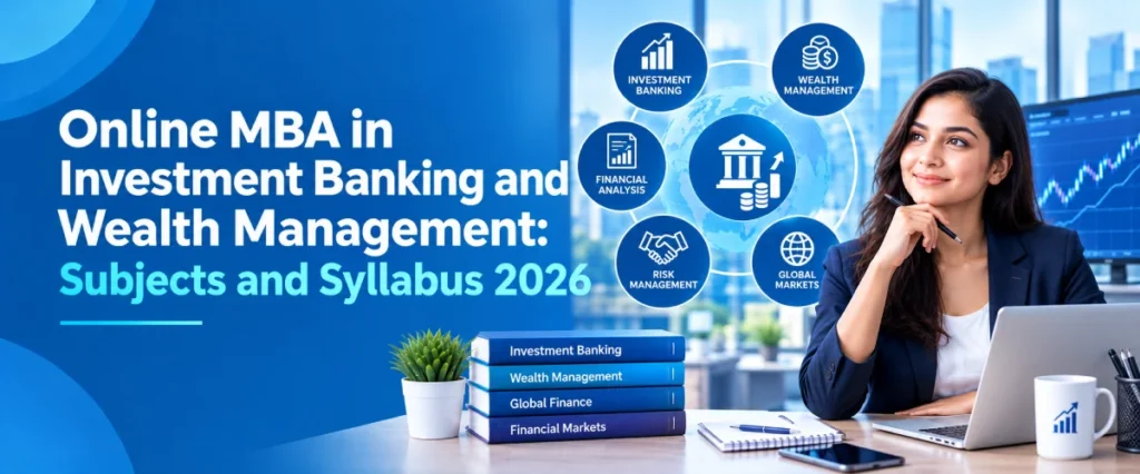 Online MBA in Investment Banking and Wealth Management