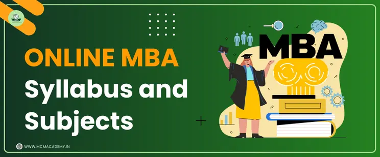 online MBA syllabus and subjects