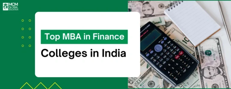 MBA in finance colleges in India