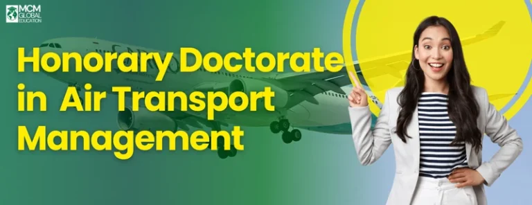 Honorary Doctorate in Air Transport Management
