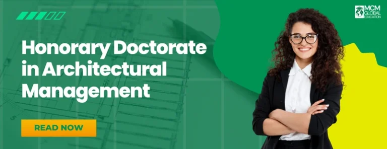 Honorary Doctorate in Architectural Management