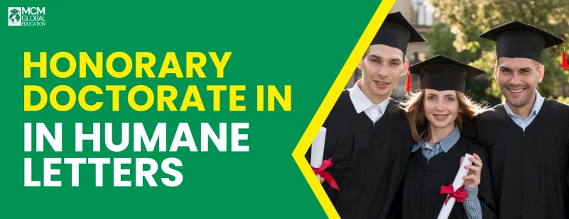 Honorary doctorate in humane letters