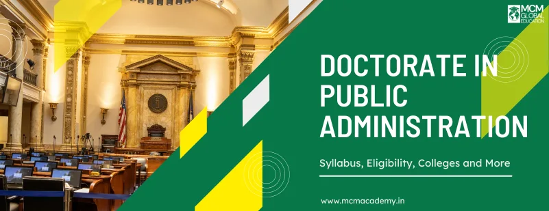 Doctorate in Public Administration
