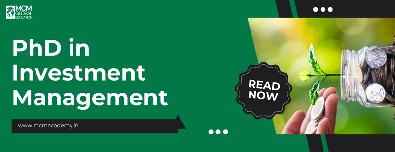 PhD in Investment management