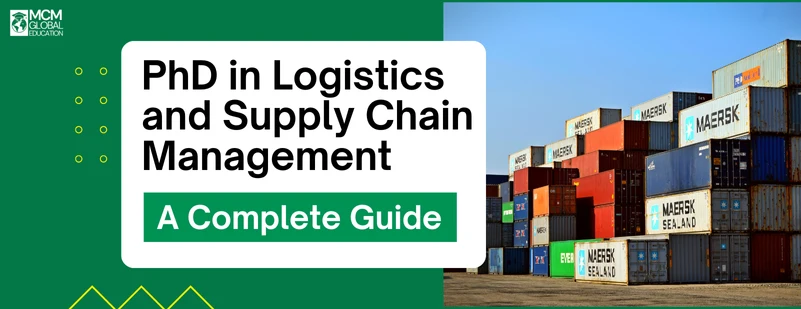 PhD in Logistics and supply chain management