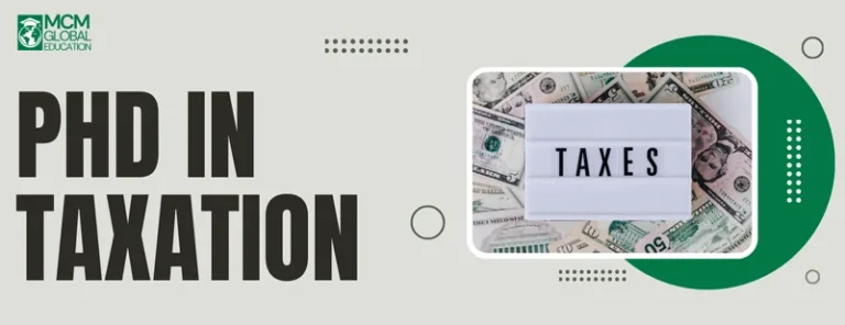 PhD in Taxation