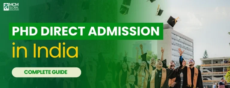 PhD Direct admission in India