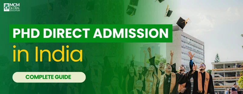 PhD Direct admission in India