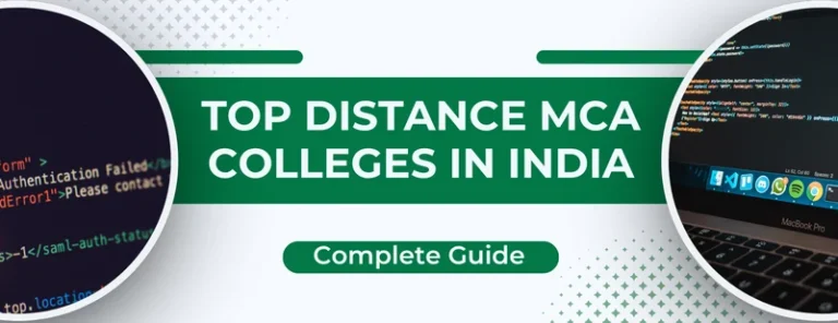 Top Distance MCA colleges in India