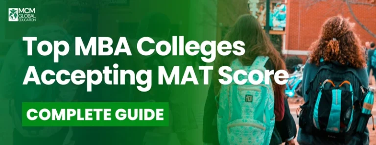 Top MBA Colleges Accepting MAT Score
