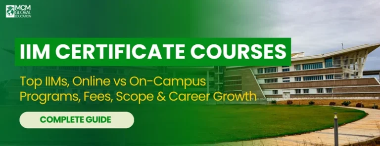 IIM Certificate Courses