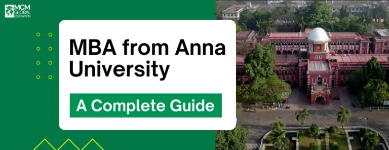 MBA from Anna University