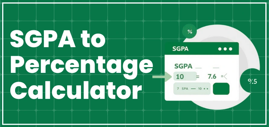 SGPA to percentage calculator