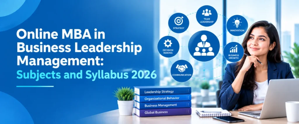 online MBA in Business Leadership Management