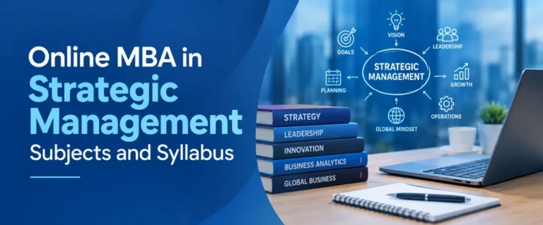 Online MBA in strategic management