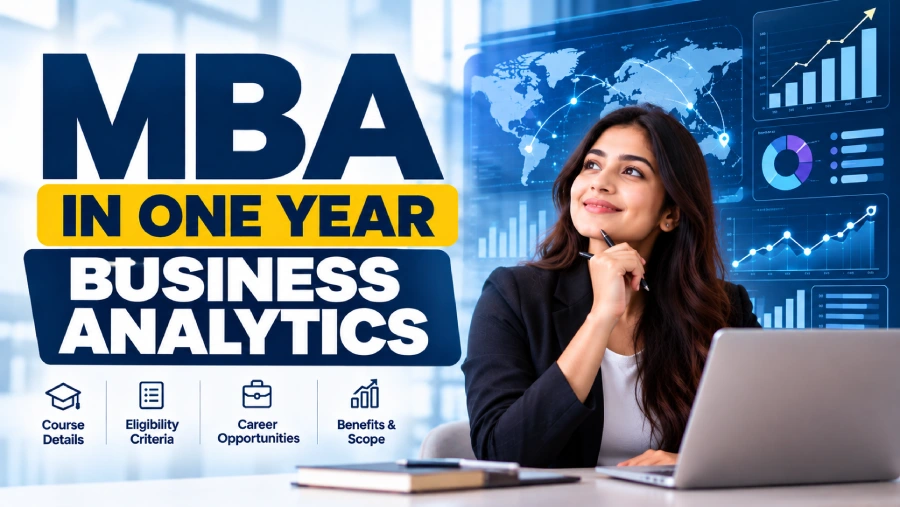 MBA in one year in business analytics