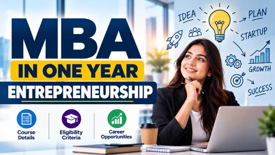 MBA in one year in entrepreneurship