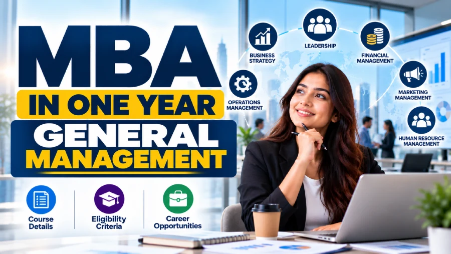 MBA in one year in general management