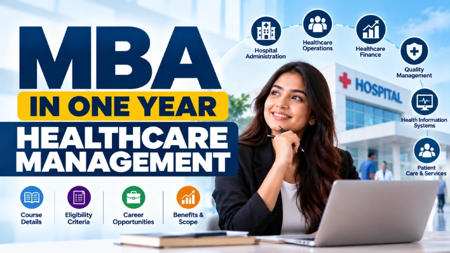 MBA in one year in healthcare management